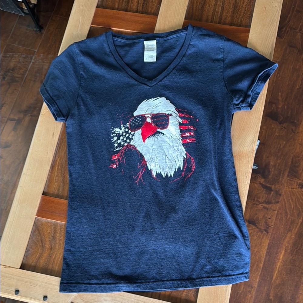 Fourth of July Bald Eagle America shirt